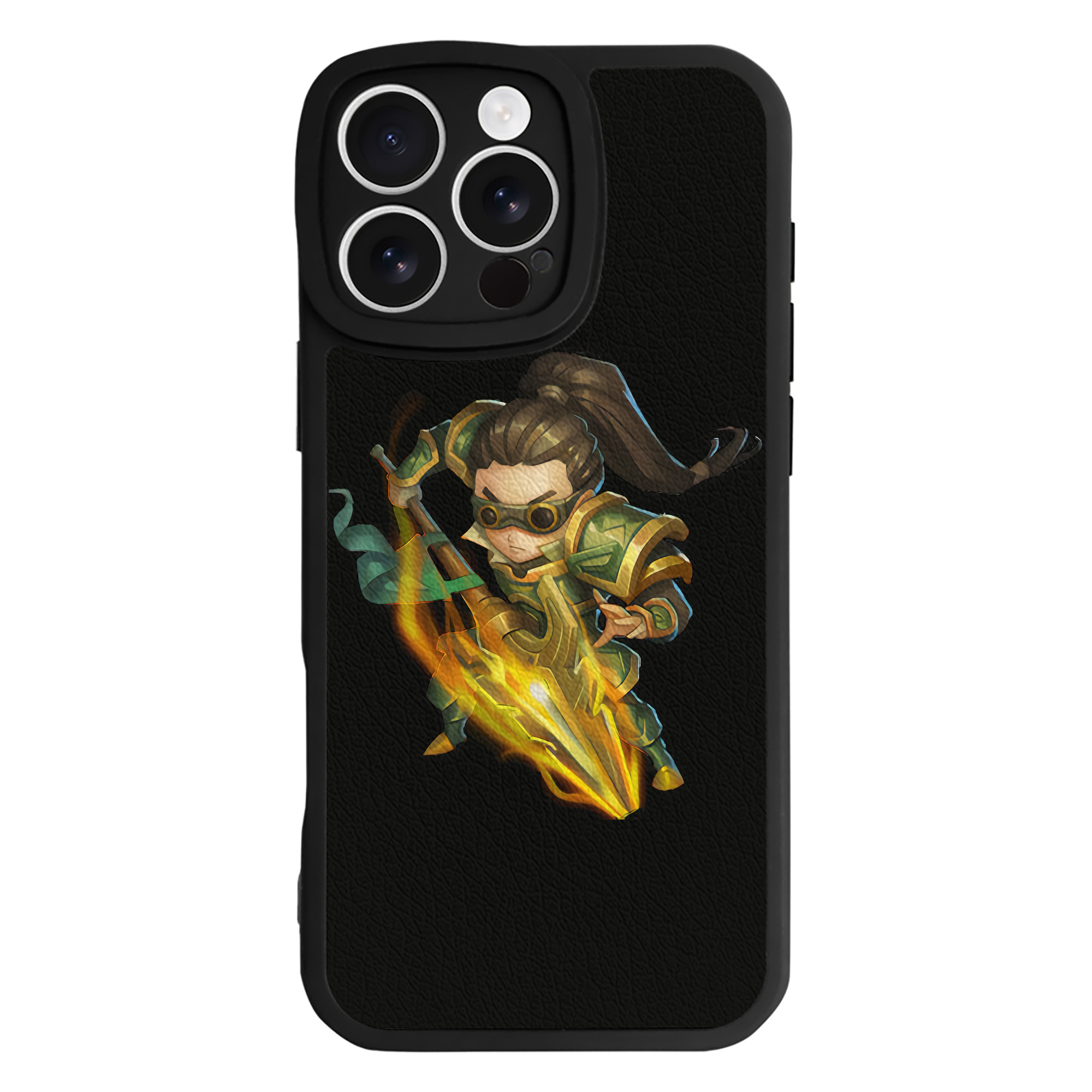 リーグ・オブ・レジェンド League of Legends LOL 【iPhone 16シリーズ対応】シリコンスマホケース（レザー調） 材質：シリコン